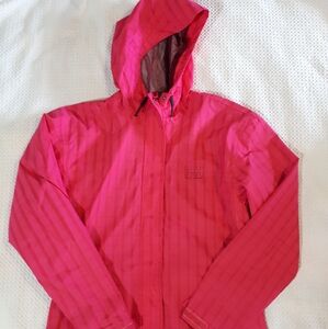Helly Hansen Pink Hooded Waterproof Jacket